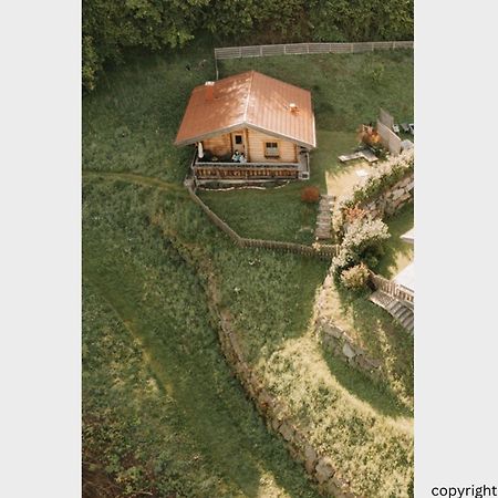 Das Paradieschen Edlitz - Stilvolles Blockhaus Mit Kamin Exteriér fotografie
